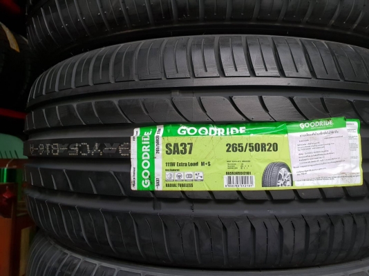 ขายยางใหม่ GOODRIDE SA37 265-50-20 ปี18 ชุดละ 12,000 บาท