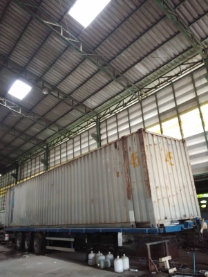 ขาย!!!!  หางเทเลอร์ สามเพลาพร้อมตู้ ไฮคิว 45ฟุต  มีลิฟฟยกของ ท้าย  ไม่มี ทะเบียน สภาพดี