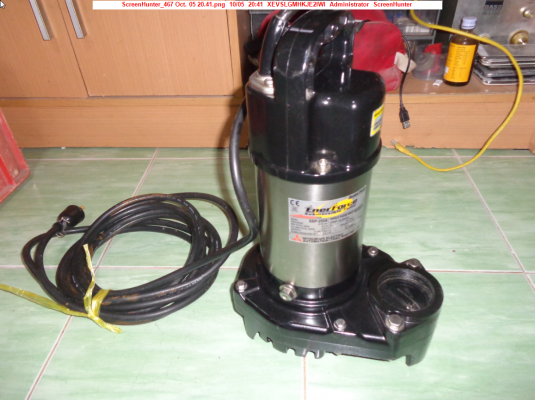 ขายMitsubichi #SSP-255SA ปั๊มน้ำไดโว่ 1/3 แรงม้า ท่อ 1-1/2 นิ้ว ไฟ 2 สาย