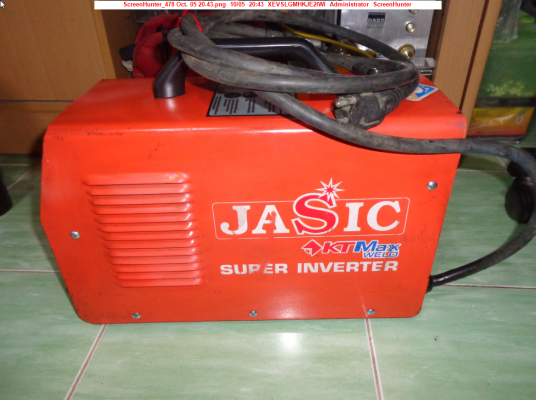 ขายเครื่องเชื่อมอาร์กอน JASIC รุ่น TIG200T(200AMP/220V)