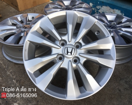ล้อแม็ก 4รู100 Honda City ก้านคู่ ขอบ15 แม็กสวย สภาพดี