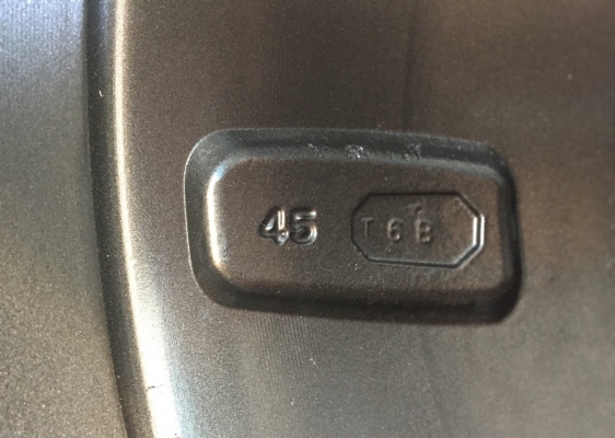 ล้อแม็ก Honda City 4รู100 ลายใบพัด ขอบ15 สีเทาปัดหน้าเงา แม็กสวย สภาพดี