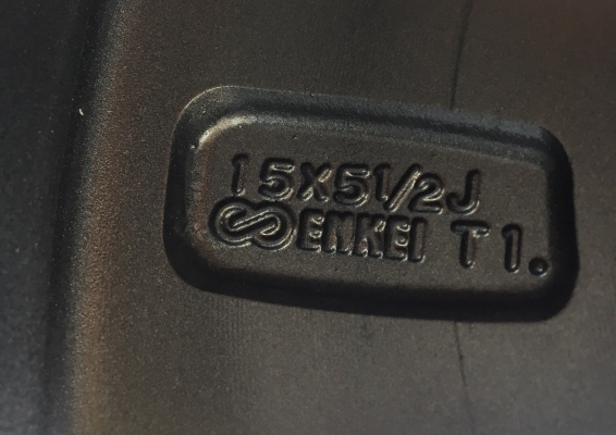 ล้อแม็ก Honda City 4รู100 ลายใบพัด ขอบ15 สีเทาปัดหน้าเงา แม็กสวย สภาพดี