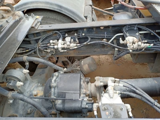 Hino FM1A 344 แรง ปี 56 สิบล้อหัวลาก ไมล์แท้ 193,xxx หัวเดิมบาง เครื่อง/เกียร์/เฟืองท้ายแห้ง อ่างเนี
