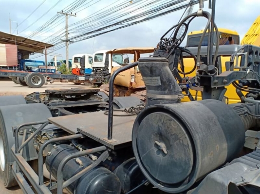 Hino FM1A 344 แรง ปี 56 สิบล้อหัวลาก ไมล์แท้ 193,xxx หัวเดิมบาง เครื่อง/เกียร์/เฟืองท้ายแห้ง อ่างเนี