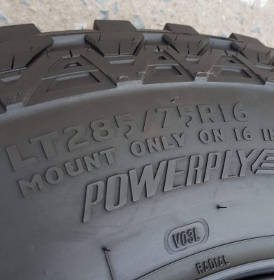 ขายล้อ ขายยาง MICKEY THOMPSON 285/75/16 (33" ขอบ 16)