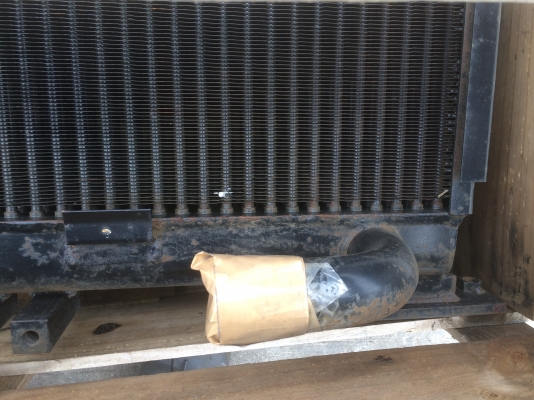 ขายแผงออยล์คูลเลอร์ ระบายความร้อนน้ำมันไฮโดรลิกส์ สำหรับรถ KOMATSU PC200-6