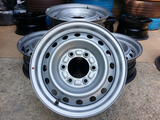 ล้อกระทะอีซูซุ 6รู ขอบ15(ถอดป้ายแดง) ชุด 4วง