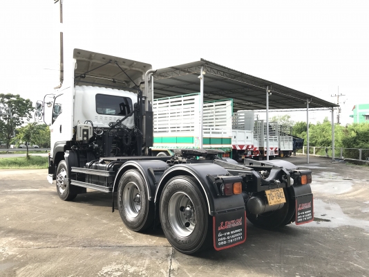 ขาย 10 ล้อหัวลากปี60 ISUZU GXZ 360 EURO 3 รุ่นหน้าตึก เครื่องคอมมอลเรล 360 เเรงม้า รุ่นท่อทอง เบรคทิ