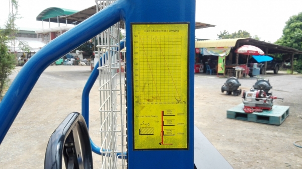 #สแตกเกอร์แฮนด์ลิฟท์ XLIFT 1000 kg ยกสูง 160 cm งายาว 110 cm สภาพใหม่