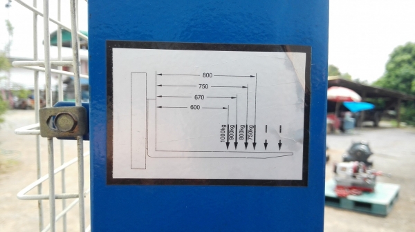 #สแตกเกอร์แฮนด์ลิฟท์ XLIFT 1000 kg ยกสูง 160 cm งายาว 110 cm สภาพใหม่