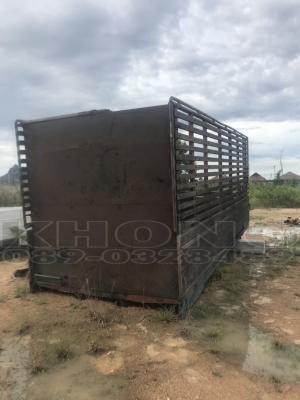 ขายด่วน กระบะ ใส่10ล้อ ยาว 6.10 กว้าง2.50. ใส่ Rocky พื้นปูเหล็ก ขาย 15000 บาท