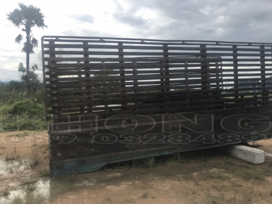 ขายด่วน กระบะ ใส่10ล้อ ยาว 6.10 กว้าง2.50. ใส่ Rocky พื้นปูเหล็ก ขาย 15000 บาท