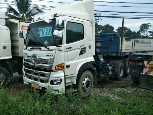 ขายดาวน์รถบรรทุก 10 ล้อหัวลาก HINO VICTOR 344 แรงม้าปี 2560 ขายดาวน์ 445500