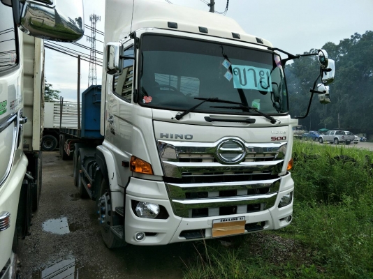 ขายดาวน์รถบรรทุก 10 ล้อหัวลาก HINO VICTOR 344 แรงม้าปี 2560 ขายดาวน์ 445500