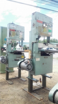 เลื่อยผ่าไม้ญี่ปุ่น HITACHI BANDSAW JAPAN มอเตอร์ 2 HP 380V Max Cut : 315 mm(12&rdquo;)/ Blade Size 