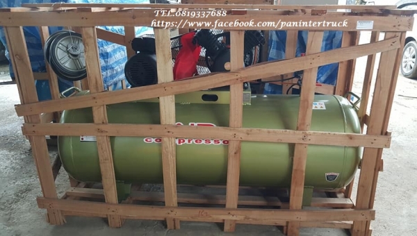 (ไฟบ้าน 220V.)สินค้าใหม่งานนำเข้า ขายถูกด่วนๆ*เครื่องปั๊มลมAIRCOM:ขนาด300ลิตร ,2 สูบ,3HPแรง,(สามารถใช้กับไฟบ้านได้)ยังไม่เคยใช้งาน