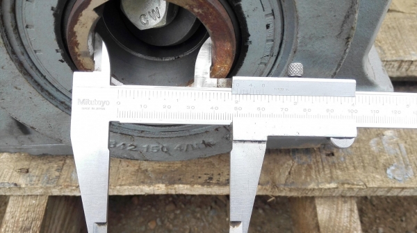 มอเตอร์เกียร์ของใหม่ SEW Eurodrive 7.5 HP ทด 1:25 (57rpm) 380V ของเก็บสแปใหม่