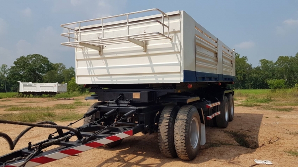 ขาย ลูกพ่วงสามมิตรสามเพลาดั้มพ์ ปี 58 สวยพร้อมใช้งาน เอกสารพร้อมโอน สนใจติดต่อเรา ดำสุโขทัย โทร 089-7087998,081-7855503  หรือเยี่ยมชมเว็ปไซได้ที่ www.dum-sukhothai .com เรายินดีให้บริการค่ะ????????????????