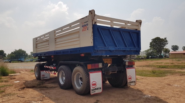 ขาย ลูกพ่วงสามมิตรสามเพลาดั้มพ์ ปี 58 สวยพร้อมใช้งาน เอกสารพร้อมโอน สนใจติดต่อเรา ดำสุโขทัย โทร 089-7087998,081-7855503  หรือเยี่ยมชมเว็ปไซได้ที่ www.dum-sukhothai .com เรายินดีให้บริการค่ะ????????????????