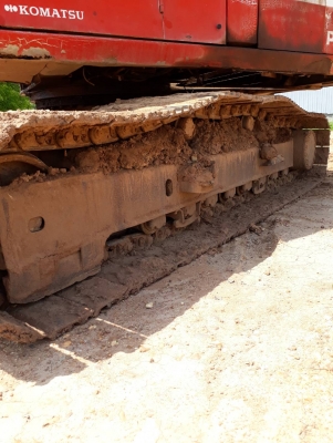 ขายรถแบคโฮ KOMATSU PC200-5 บูมยาวคอนโทนสั้นไฟฟ้าเต็ม