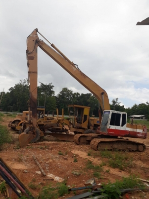 ขายรถแบคโฮ KOMATSU PC200-5 บูมยาวคอนโทนสั้นไฟฟ้าเต็ม