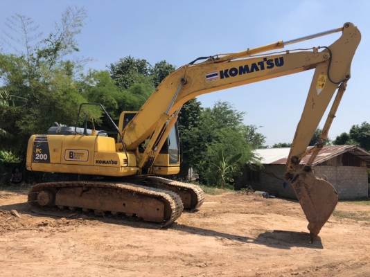 ขายด่วน KOMATSU PC200-8MO สภาพสวยพร้อมใช้งาน เครื่องปั้มดีเยี่ยม ไฟฟ้าสมบูรณ์ พร้อมลุยงาน เอกสารเล่มทะเบียน สนใจสอบถาม 093 0764943  คุณ ตั้ม