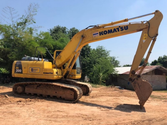 ขาย 1,650,000 บาท KOMATSU PC 200-8 MO เครื่องดี ปั้มแรง โซ่หนา เอวแน่น แอร์หนาว เอกสารเล่มทะเบียน  รถอยู่ จ.ขอนแก่น โทร 093-3376797-083-5958444-082-1183326 #อ๊อฟเก๋แบคโฮซิ่ง ไอดีไลน์ ja5657