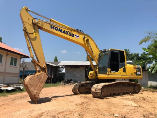 ขาย 1,650,000 บาท KOMATSU PC 200-8 MO เครื่องดี ปั้มแรง โซ่หนา เอวแน่น แอร์หนาว เอกสารเล่มทะเบียน  รถอยู่ จ.ขอนแก่น โทร 093-3376797-083-5958444-082-1183326 #อ๊อฟเก๋แบคโฮซิ่ง ไอดีไลน์ ja5657