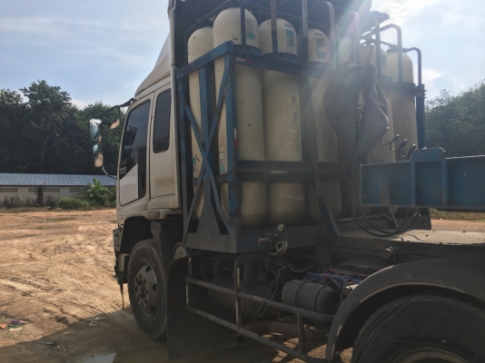 รถบรรทุก 10 ล้อหัวลาก ยี่ห้อ ISUZU รุ่น GXZ23KZ DECA 270 NGV 12 ถัง จดทะเบียนปี 2544 เลขเครื่อง 6SD1-730641 รถบรรทุก 10 ล้อหัวลาก ยี่ห้อ ISUZU รุ่น GXZ23KZ DECA 270 NGV 12 ถัง จดทะเบียนปี 2544 เลขเครื่อง 6SD1-730641