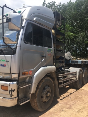 รถบรรทุก 10 ล้อหัวลาก ยี่ห้อ ISUZU รุ่น GXZ23KZ DECA 270 NGV 12 ถัง จดทะเบียนปี 2544 เลขเครื่อง 6SD1-730641 รถบรรทุก 10 ล้อหัวลาก ยี่ห้อ ISUZU รุ่น GXZ23KZ DECA 270 NGV 12 ถัง จดทะเบียนปี 2544 เลขเครื่อง 6SD1-730641