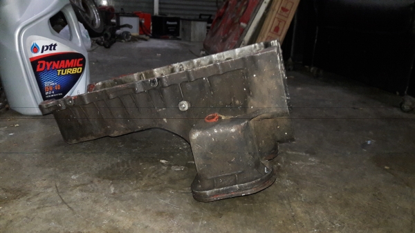 แคร้งก้นอ่างเครื่อง อีซูซุ มังกร เก่าญี่ปุ่น 4JA ,4JB