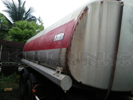 ขายด่วน ถังสแตนเลส 15000 ลิตร 3ช่องใส่น้ำ จะถอดลงจากรถ  ขาย 120000 บาท