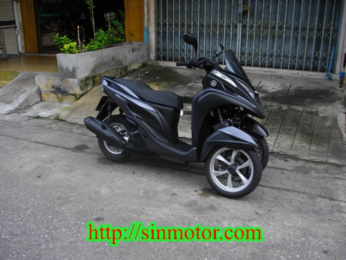 ขาย Yamaha TRICITY หัวฉีด ขับแค่4000โล สวยหรู ดิสหน้า-หลัง ยางตัน รถศูนย์ประกัน5ปี ราคา 43000 บาท