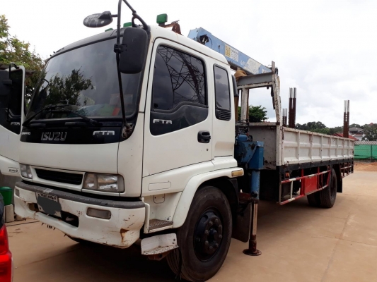 ขาย6ล้อISUZU 200แรงปี48 ติดเครนTADANO 5ตัน