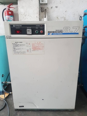 **ขายถูกๆ ปั้มลมมือสองแบบตู้เก็บเสียง(เก่านอก-แห้งๆญี่ปุ่น)** HITACHI-BEBICON 5 แรง ทดสอบเรียบร้อย ทุกระบบทำงานได้ดีมากๆ นิ่งๆเงียบๆพร้อมใช้งานครับ **ขายถูกๆ ปั้มลมมือสองแบบตู้เก็บเสียง(เก่านอก-แห้งๆญี่ปุ่น)** HITACHI-BEBICON 5 แรง ทดสอบเรียบร้อย ทุกระบบทำงานได้ดีมากๆ นิ่งๆเงียบๆพร้อมใช้งานครับ