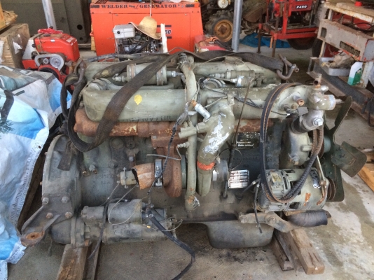 ขายเครื่องยนต์ของรถ GMC ทหารอเมริกัน WHITE LTD 465-1D 6 สูบ Turbo 134 HP. ขายเครื่องยนต์ของรถ GMC ทหารอเมริกัน WHITE LTD 465-1D 6 สูบ Turbo 134 HP.