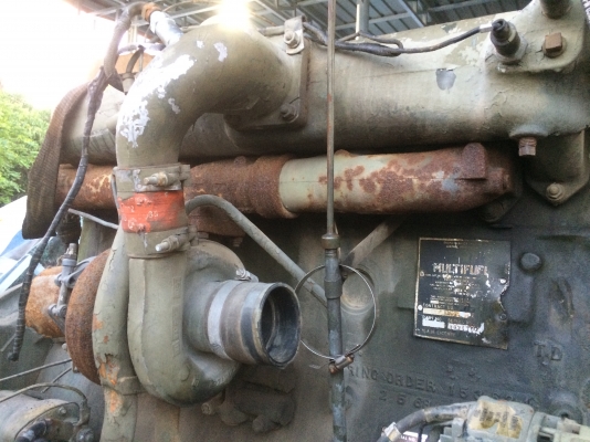 ขายเครื่องยนต์ของรถ GMC ทหารอเมริกัน  WHITE LTD 465-1D 6 สูบ Turbo 134 HP.