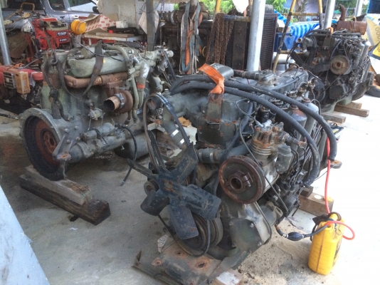 ขายเครื่องยนต์ของรถ GMC ทหารอเมริกัน  WHITE LTD 465-1D 6 สูบ Turbo 134 HP.