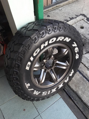 ล้อ+ยางอะไหล่ Isuzu แท้ + Maxxis MT 245-75-16 ปี15