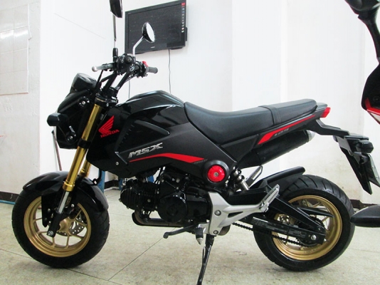 (รถบ้านฝากขาย) ขาย Honda Msx 125 ปี 2017 สภาพรถเดิมๆ รถหัวฉีดประหยัดน้ำมัน สีดำ (รถบ้านฝากขาย) ขาย Honda Msx 125 ปี 2017 สภาพรถเดิมๆ รถหัวฉีดประหยัดน้ำมัน สีดำ