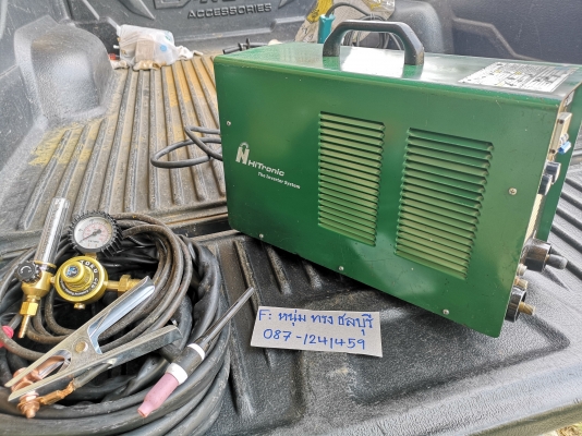 ขายตู้เชื่อม 2 ระบบ เชื่อมอาร์กอนและเชื่อมธูป ราคา 12,500 บาท ยี่ห้อ Hitronic. รุ่น TIG300A.