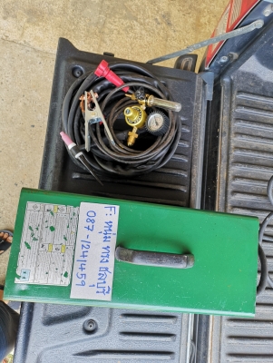 ขายตู้เชื่อม 2 ระบบ เชื่อมอาร์กอนและเชื่อมธูป ราคา 12,500 บาท ยี่ห้อ Hitronic. รุ่น TIG300A.