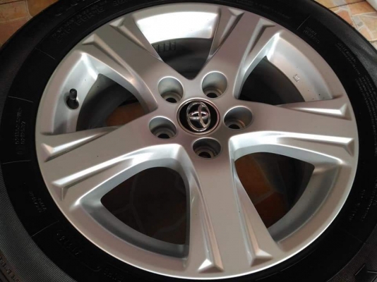 ล้อแม็ก Toyota Alphard Vellfire ขอบ 16 พร้อมยาง Goodyear Efficient Grip 215 65 16 ผลิตปี 2016 ขายถูกๆ ทั้งชุด 8900.- *** ใส่ฟรี รับเทิร์น รับบัตรเครดิตทุกธนาคาร ส่งทั่วไทย ล้อแม็ก Toyota Alphard Vellfire ขอบ 16 พร้อมยาง Goodyear Efficient Grip 215 65 16 ผลิตปี 2016 ขายถูกๆ ทั้งชุด 8900.- *** ใส่ฟรี รับเทิร์น รับบัตรเครดิตทุกธนาคาร ส่งทั่วไทย