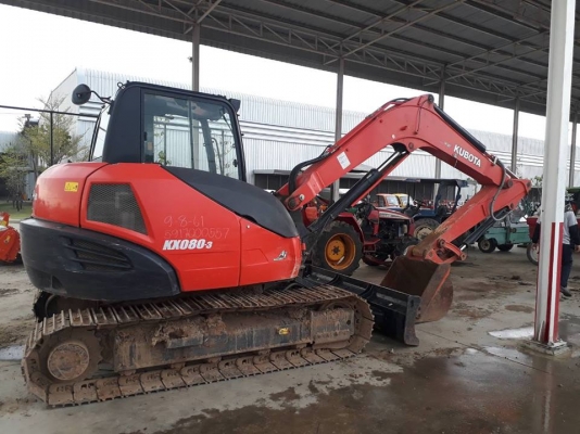 รถขุดคูโบต้า 8 ตัน KX080-3 อยากผ่อนจัดมาเลยครับ สนใจติดต่อเซลสันต์ 092-2603737