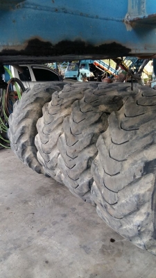ยางรถตักมือสองญี่ปุ่น 16.9/24 4เส้น