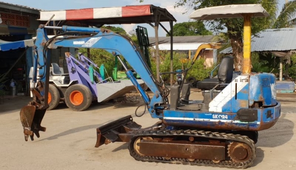 ขายด่วน175,000รถแบคโฮโกเบโกSK24รุ่นยอดนิยมเทียบเท่าPC25เครื่อง3D84เครื่องดีปั่มแรงรถนอกเพิ่งนำเข้ามาใหม่ยังไม่เคยใช้งานในเมืองไทยเลย