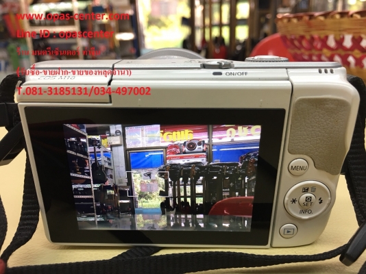 กล้อง Mirrorless Canon EOS M10 สีขาว เลนส์ 15-45 มีที่ชาร์ท เมม 16GB ส่งฟรี