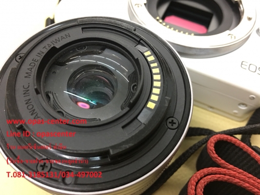กล้อง Mirrorless Canon EOS M10 สีขาว เลนส์ 15-45 มีที่ชาร์ท เมม 16GB ส่งฟรี