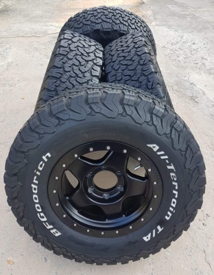 ขายยาง BF ALL KO2 265/75/16 พร้อมล้อลาย Breadley บีทล็อค